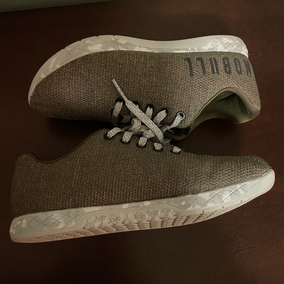 NOBULL Olive Athletic Shoes with White Sole - Picture 5 of 8